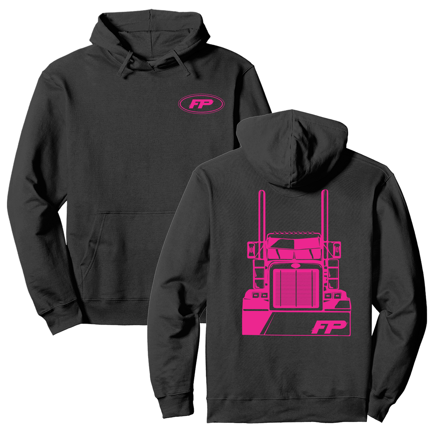 Pink Peterbilt Hoodie