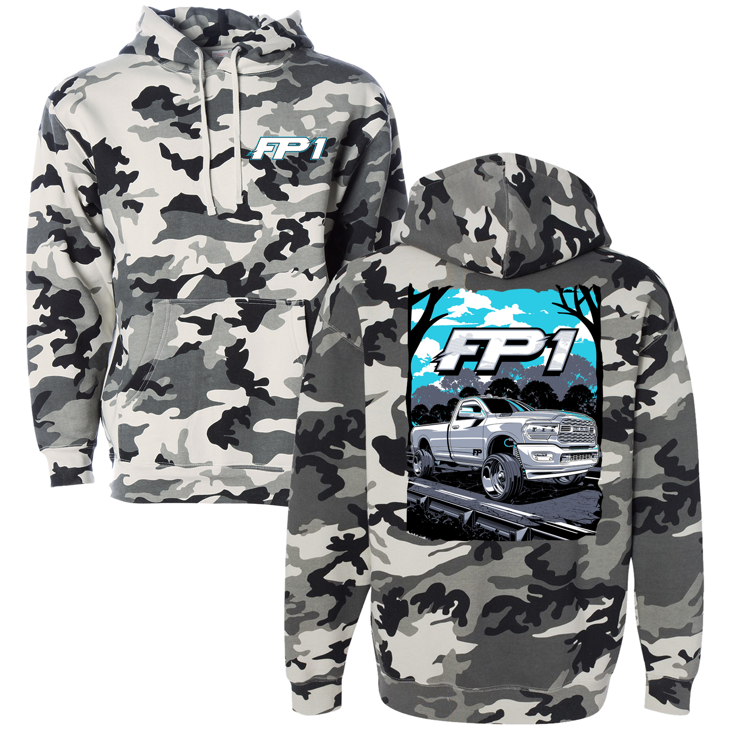 Snow Camo FP1 Hoodie