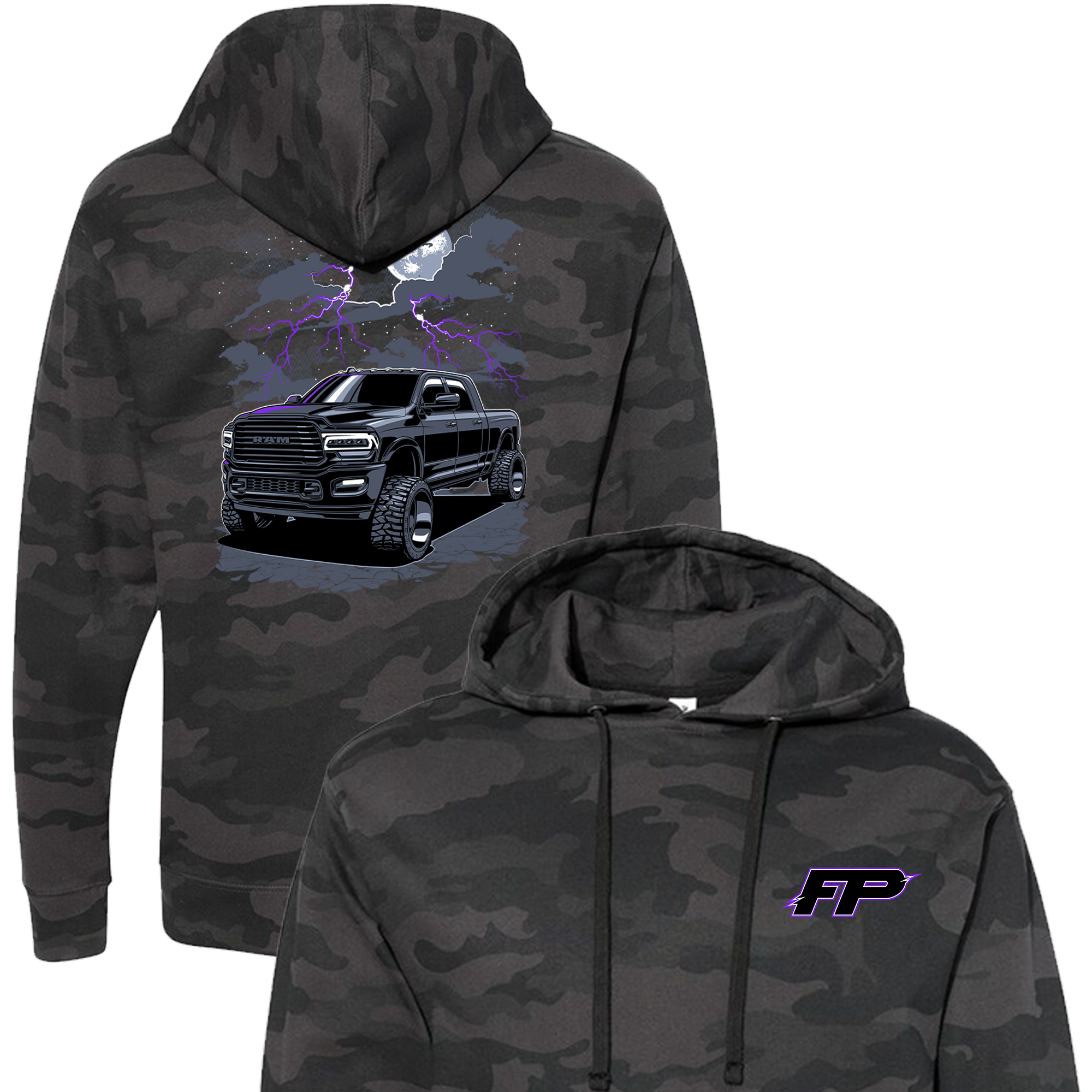 Black Camo 5th Gen Hoodie