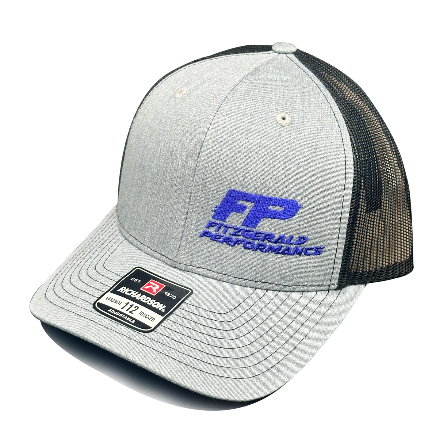 FP Hat Heather Gray/Black (Richardson 112)