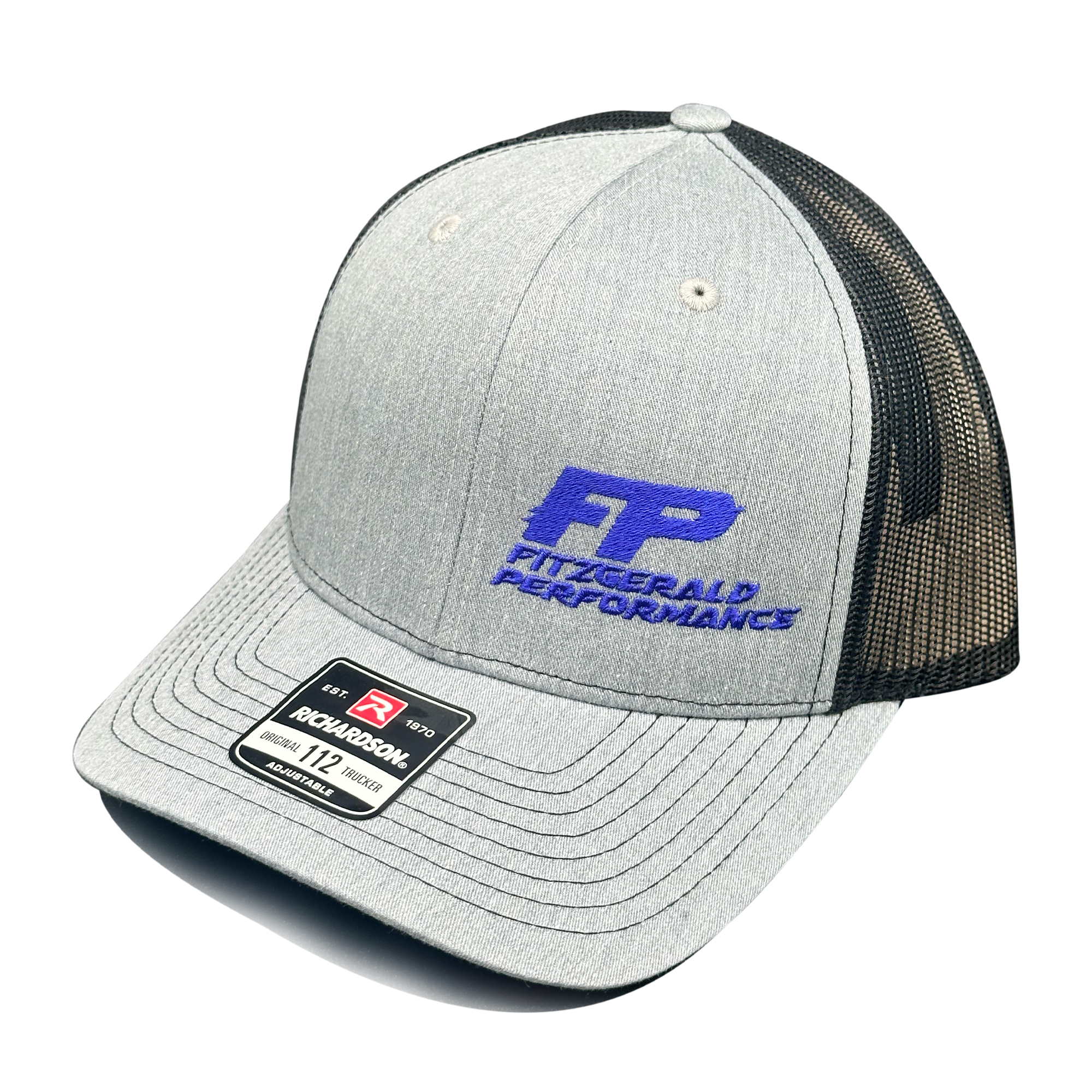 FP Hat Heather Gray/Black (Richardson 112)