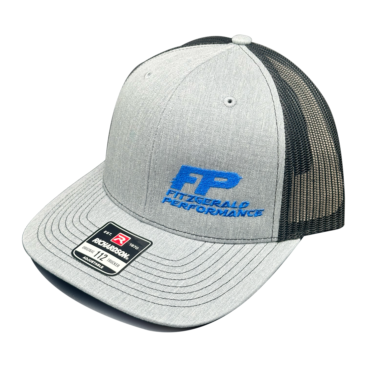 FP Hat Heather Gray/Black (Richardson 112)