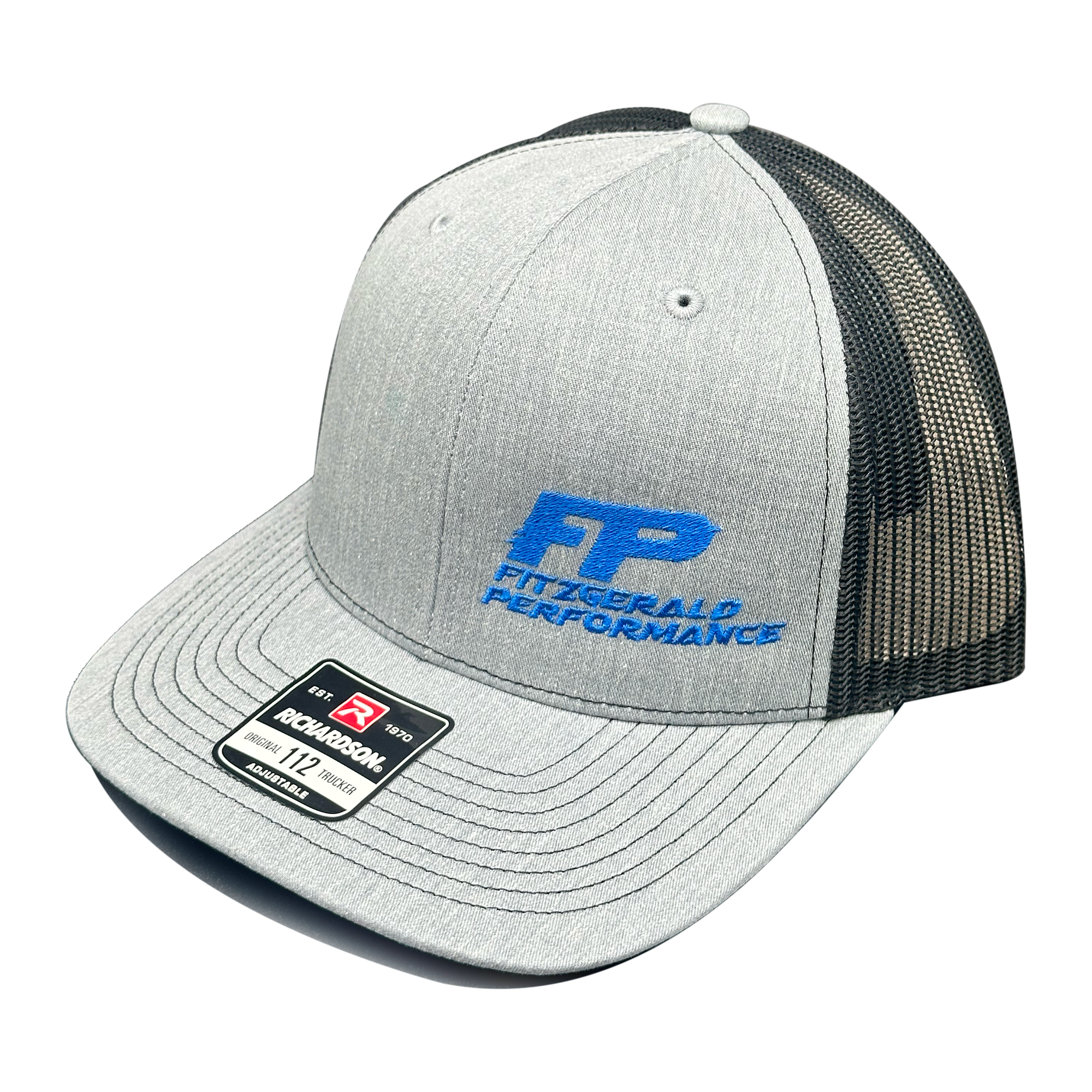 FP Hat Heather Gray/Black (Richardson 112)