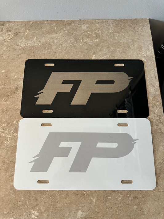 FP License Plate (Laser Etched)