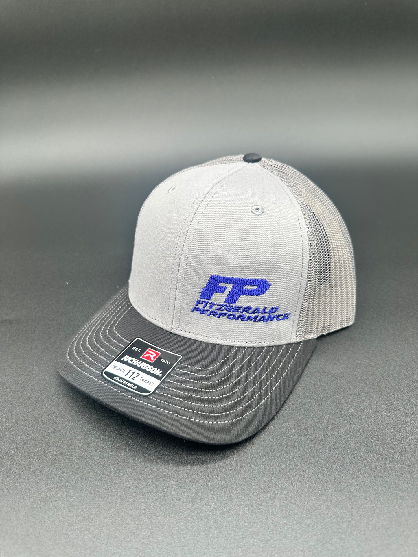 FP Hat Grey/Black (Richardson 112)