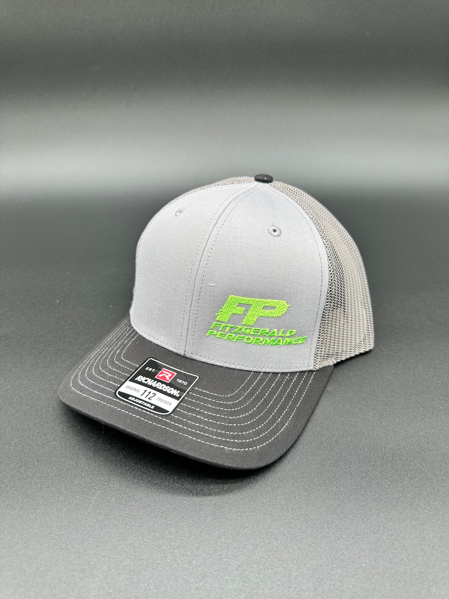 FP Hat Grey/Black (Richardson 112)