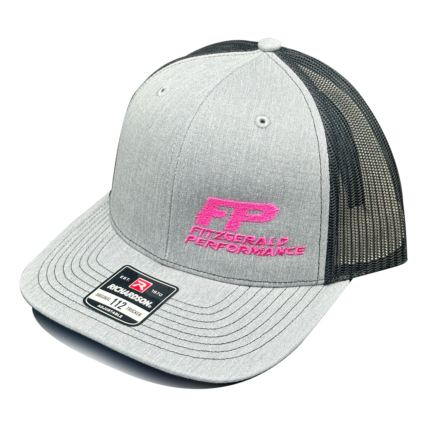 FP Hat Heather Gray/Black (Richardson 112)