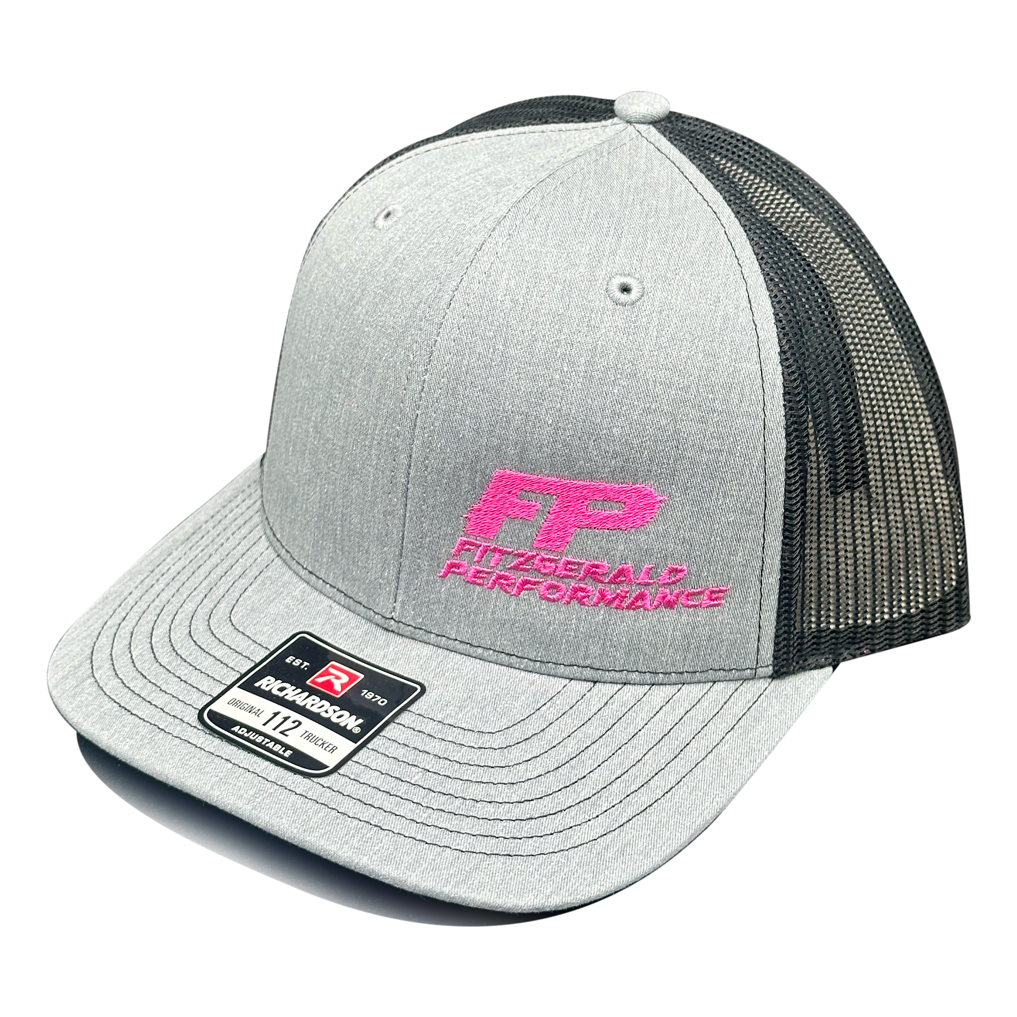FP Hat Heather Gray/Black (Richardson 112)