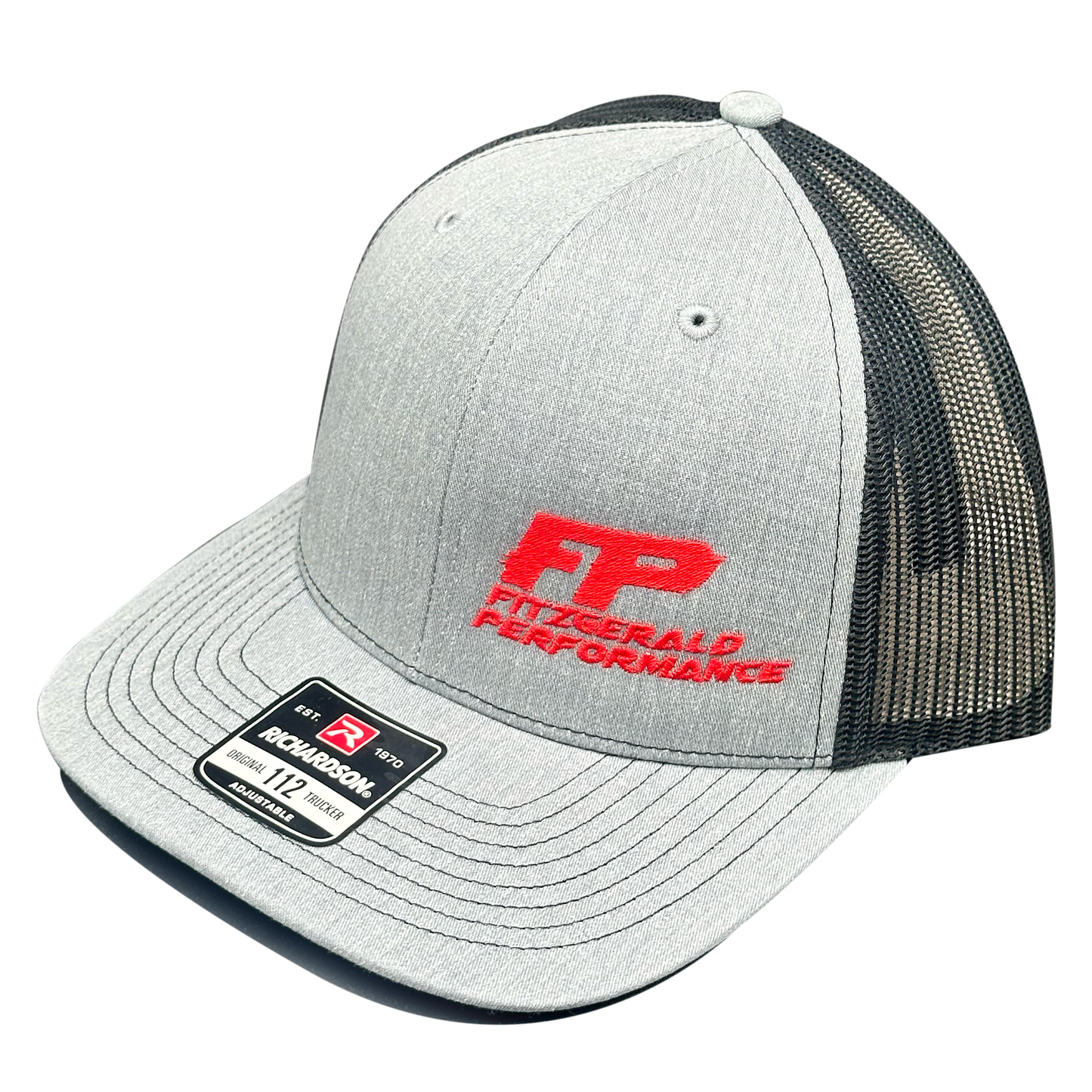 FP Hat Heather Gray/Black (Richardson 112)