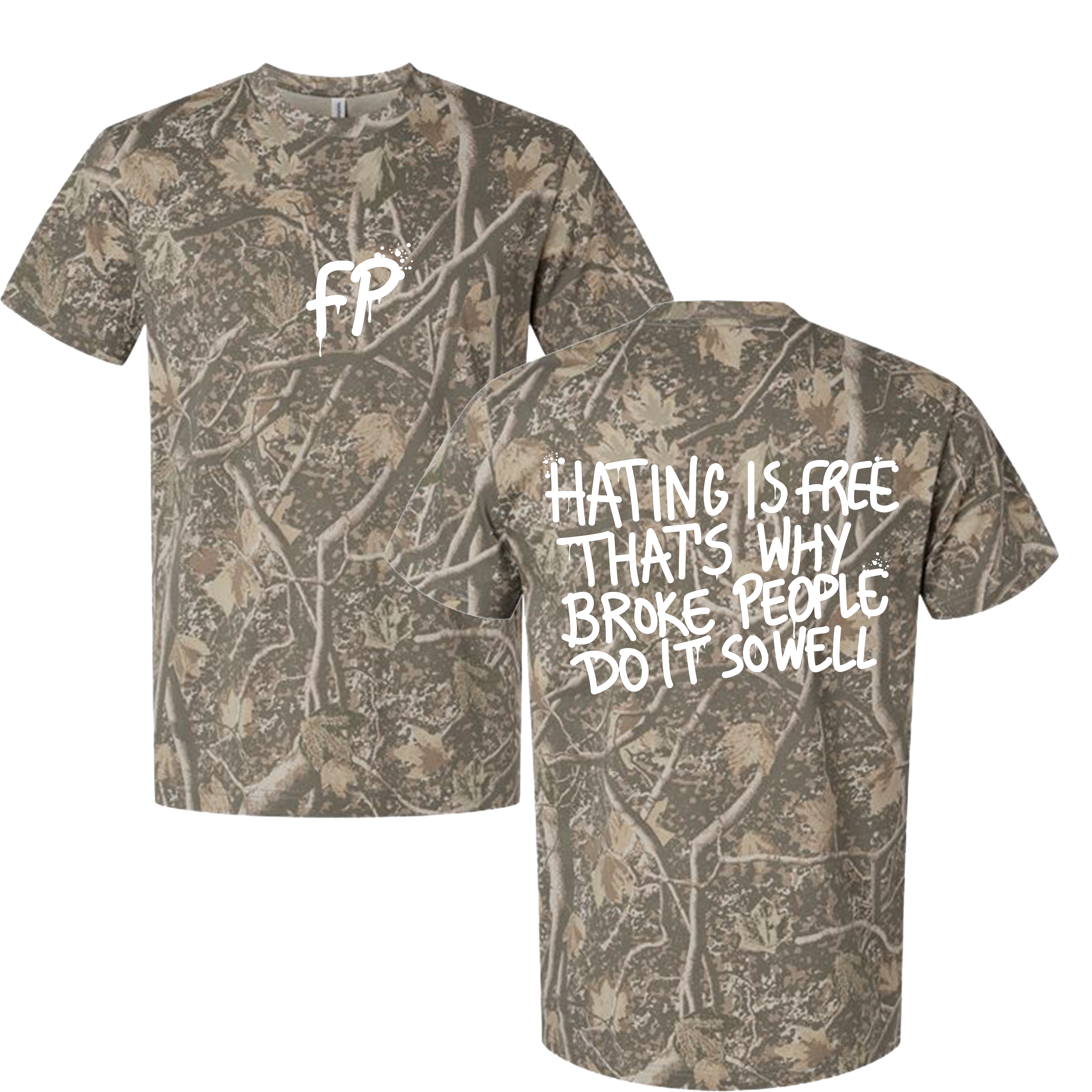 Hater Deadwood Camo T-Shirt