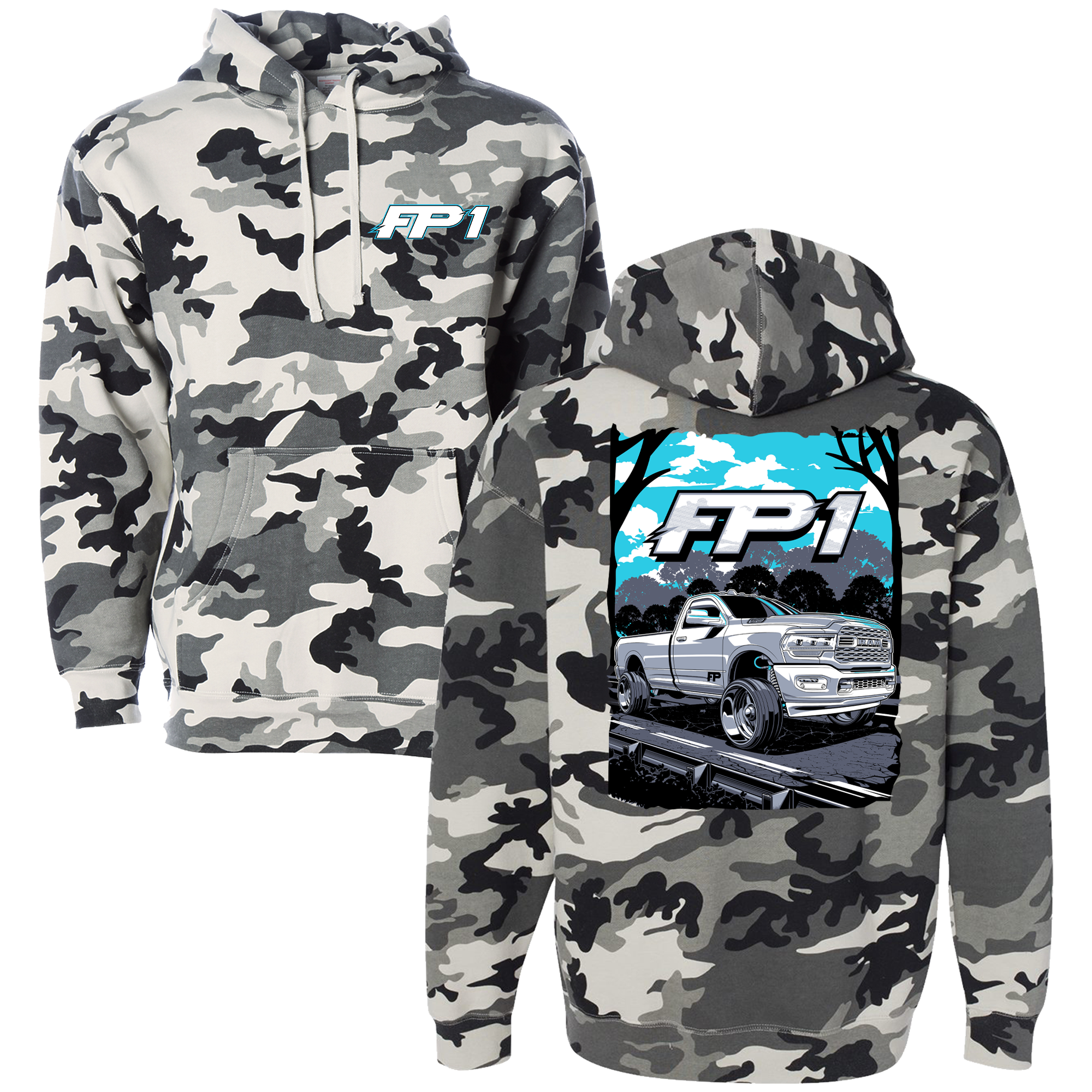 Snow Camo FP1 Hoodie