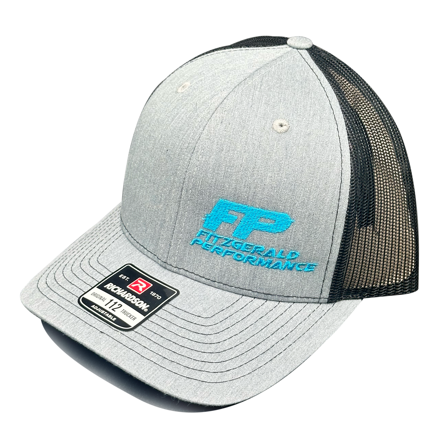 FP Hat Heather Gray/Black (Richardson 112)