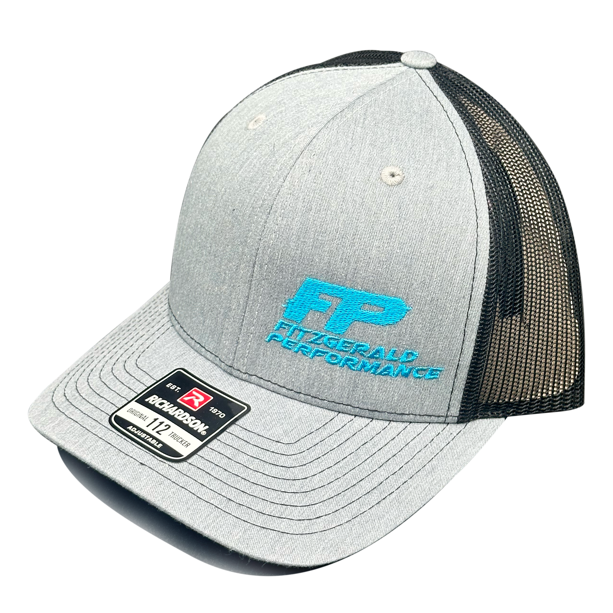 FP Hat Heather Gray/Black (Richardson 112)