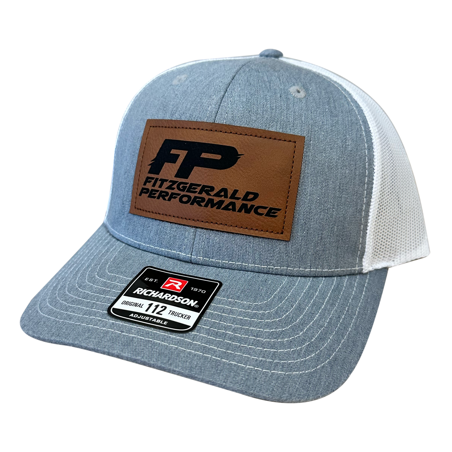 FP Leather Patch Hat (Richardson 112)