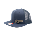 Navy Metal Badge Flatbill